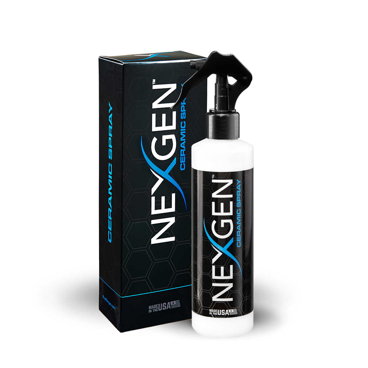 Nexgen Ceramic Spray Silicon Dioxide - Easy to Apply, Ceramic Coating Spray for Cars - Professional-Grade Protective Sealant Pol