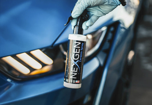 Guys check out @Nexgen ceramic spray! Keeps your ride looking glossy 