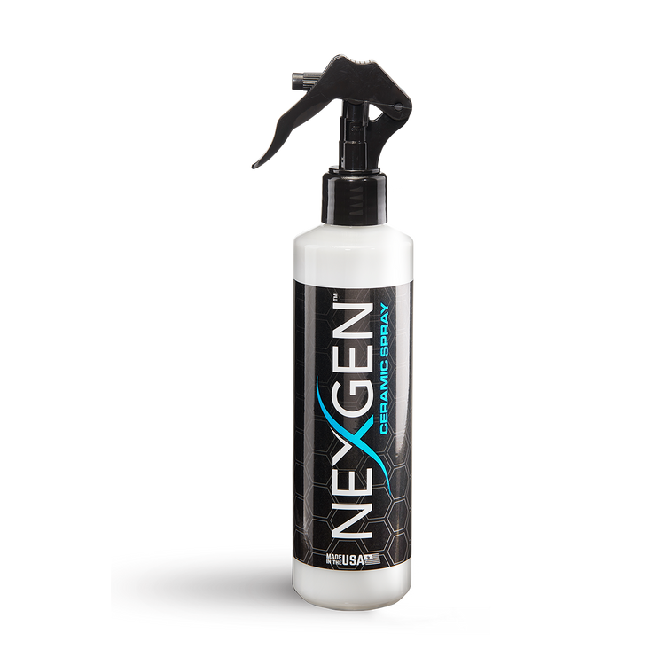 Nexgen Car Care Car Wash Kit Professional-Grade Car Detailing Kit - Car Wax Ceramic Spray Kit for Cars, RVs, Motorcycles, Boats, and ATVs — 4 x 2oz