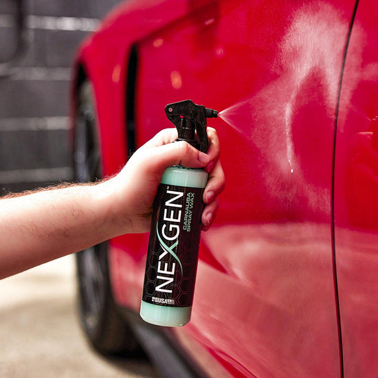 ZenWax Polish spray wax, car spray on wax and shine.