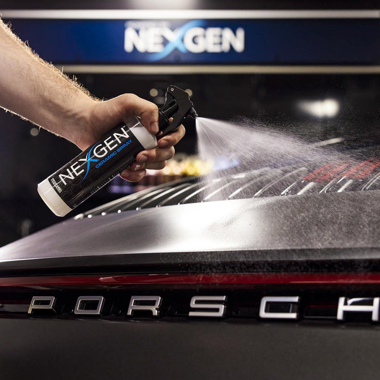 Guys check out @Nexgen ceramic spray! Keeps your ride looking glossy 